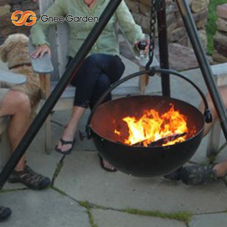 BBQ Grill Courtyard Black Corten Barbecue