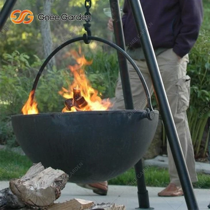 BBQ Grill Courtyard Black Corten Barbecue