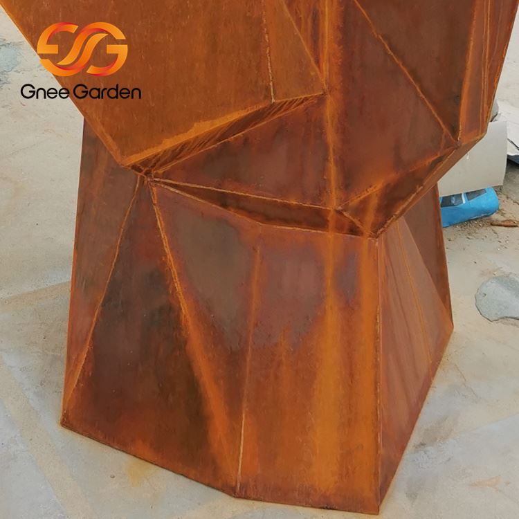 Corten Diy Metal Garden Escultures