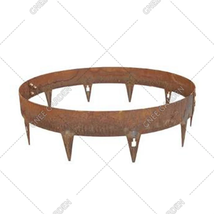 Testa d'acer Corten Llits de cultiu de jardí exterior elevat decoratiu