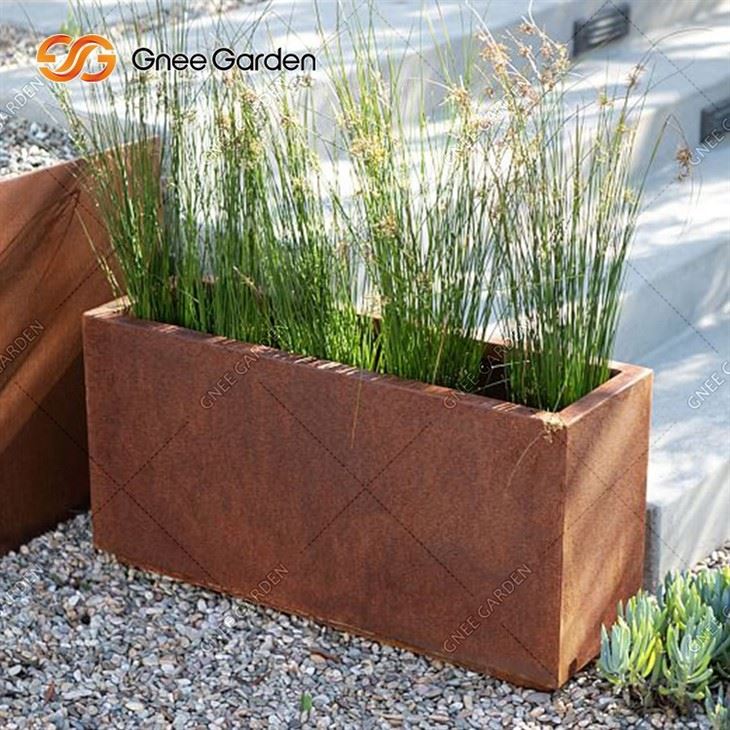 Corten Steel Planter Corten Steel Planter Flower Pot