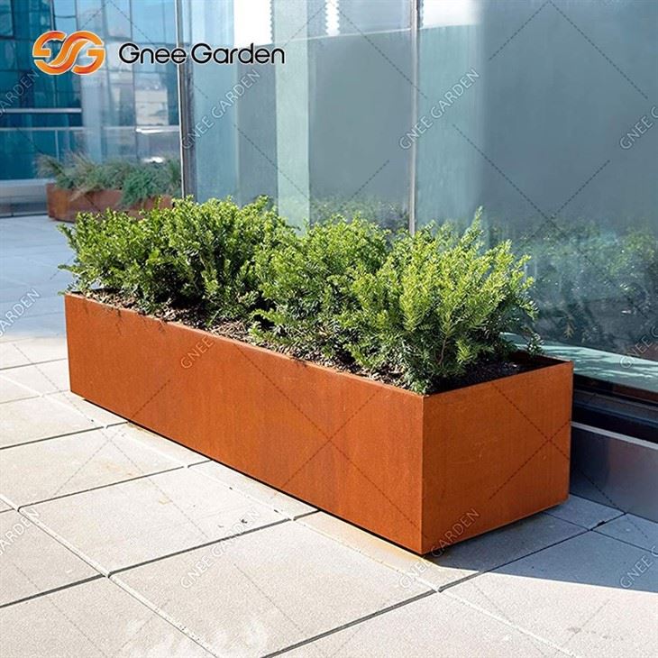 Corten Steel Planter Corten Steel Planter Flower Pot
