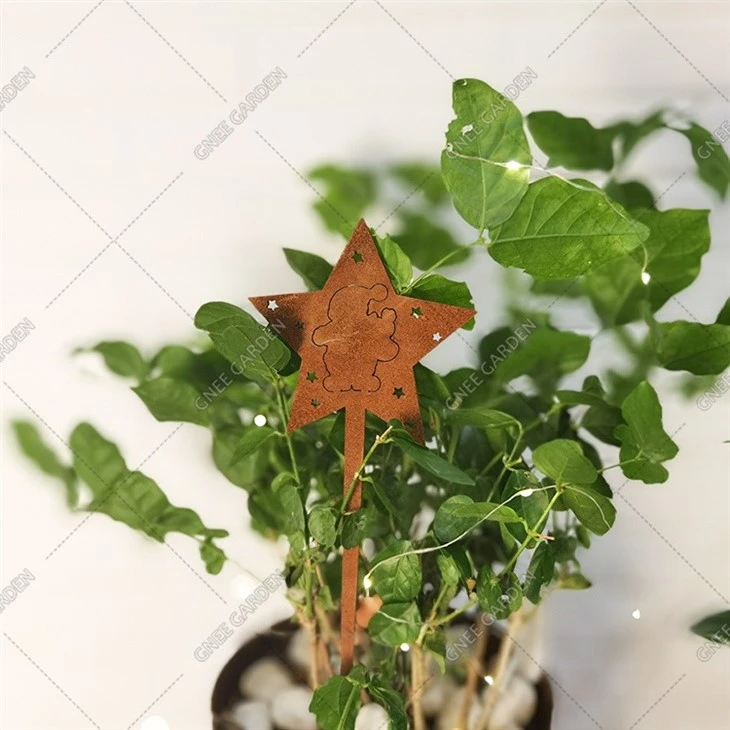 Garden Corten Steel Sculpture Home Metal Modern Abstract Art Decoration