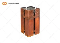 Barbacoa d'acer Corten