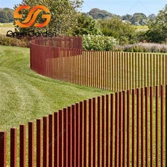 Panells de tanca d'acer Corten