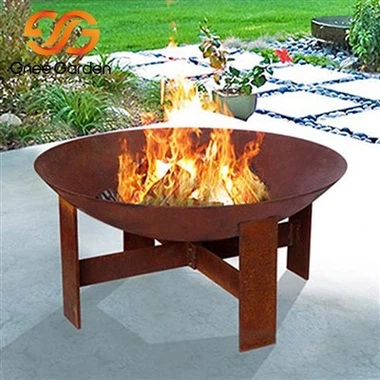 Fogueres de Corten en venda