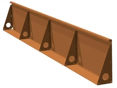 Bord de gespa de jardí metàl·lic a l'aire lliure Bord de jardí d'acer Corten