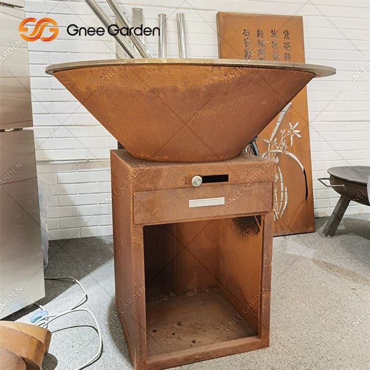 weathering steel grill party(3)