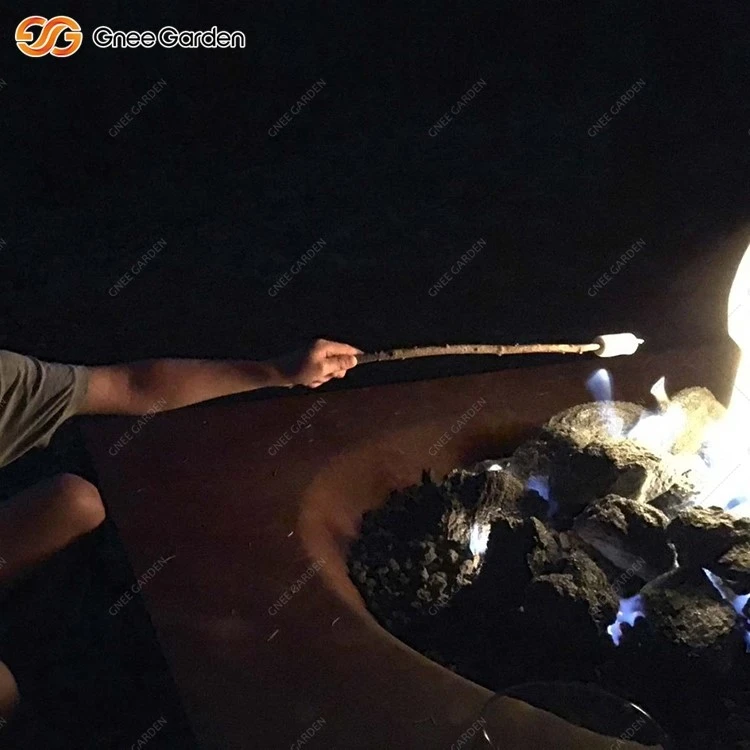 Premium Corten Propane Fire Pit Bowl Premium Corten Propane Fire Pit Bowl